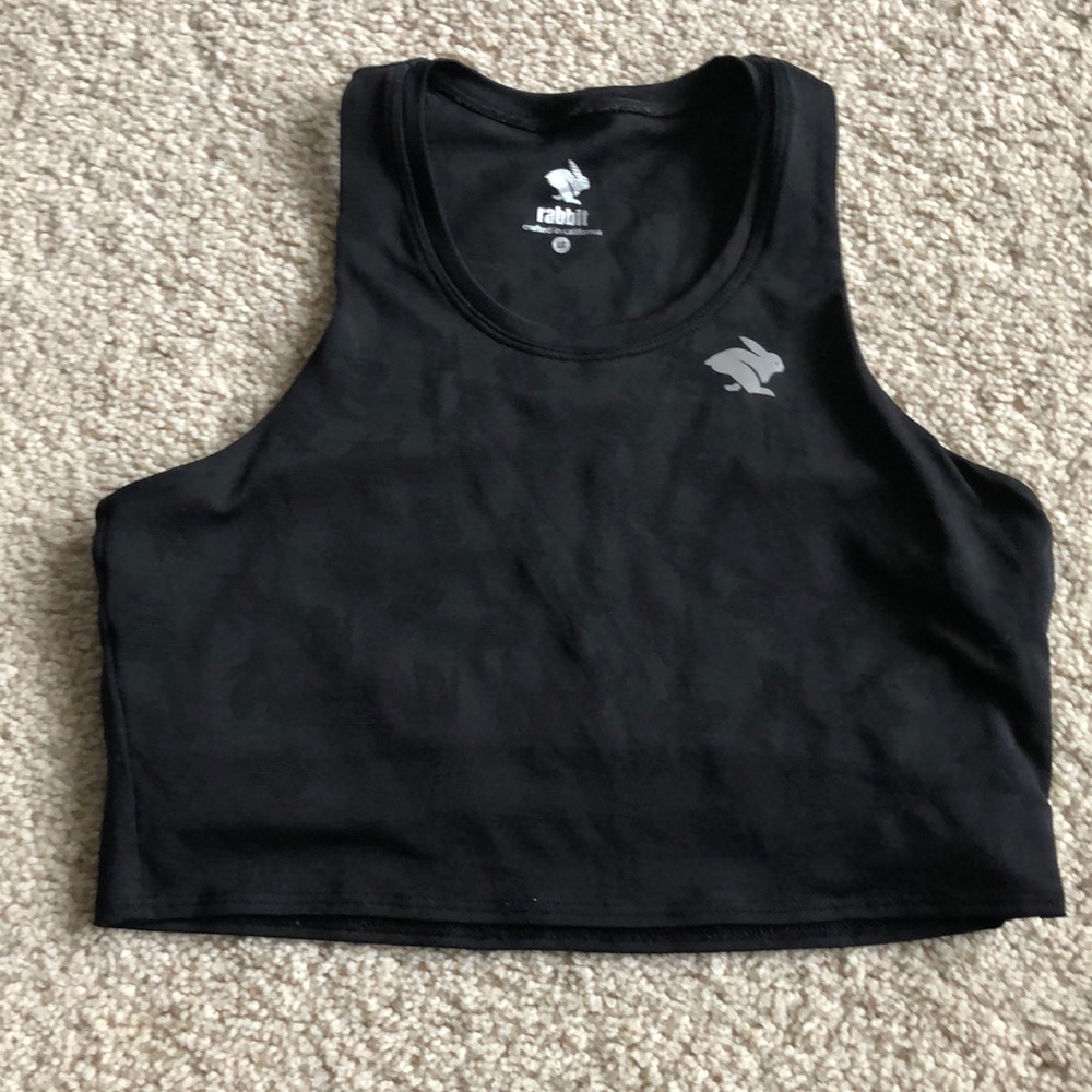 Rabbit Run in Rabbit Crop Hop with Support Bra